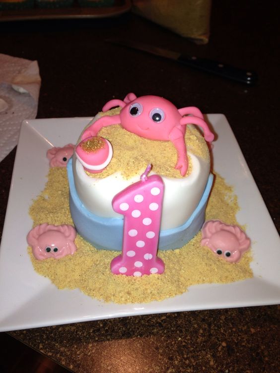 Crab Birthday Cake Ideas