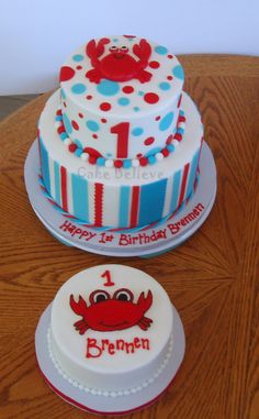 Crab Birthday Cake Ideas