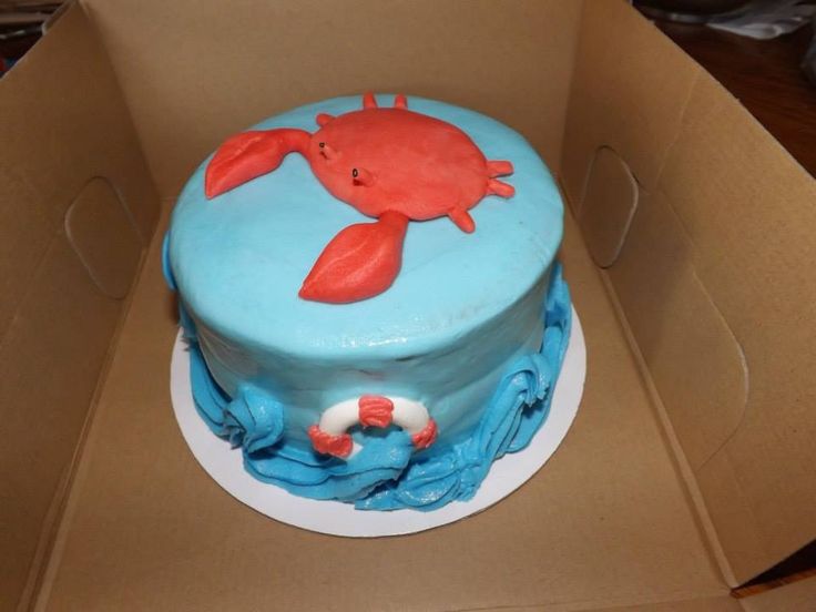 9 Photos of Crab Birthday Cupcakes