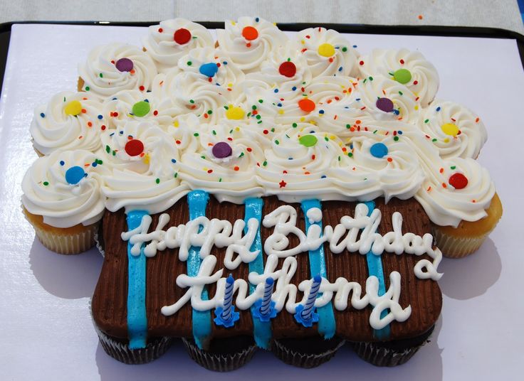 Cupcake Birthday Cake Ideas