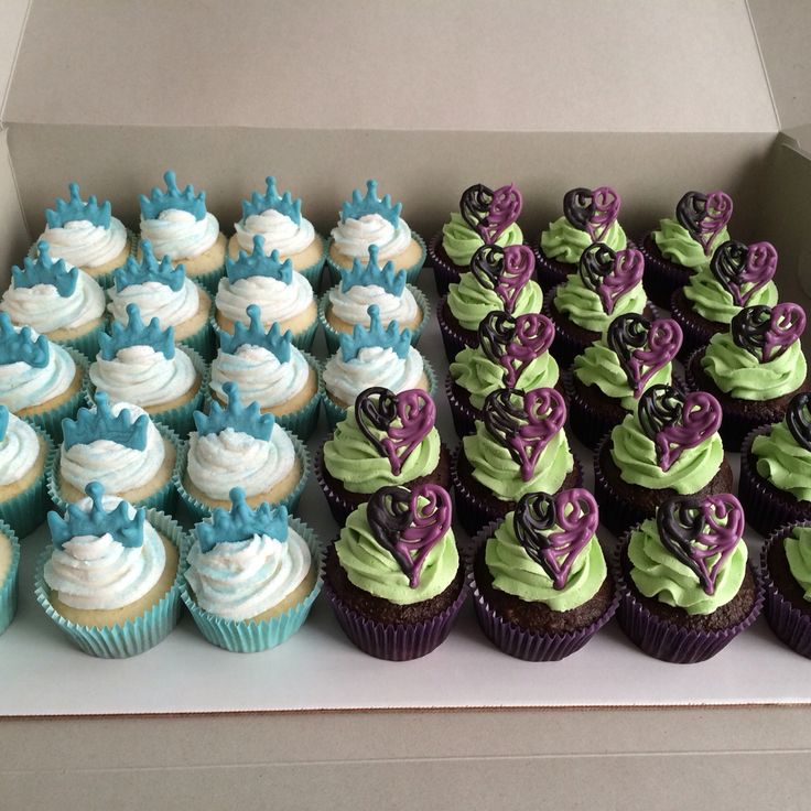 Descendants 2 Cupcake Cakes