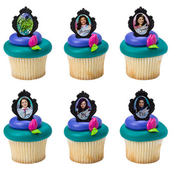 Disney Cupcake Rings Descendants