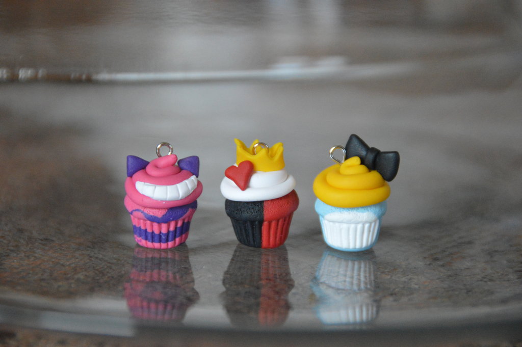 Disney Inspired Polymer Clay Cupcakes