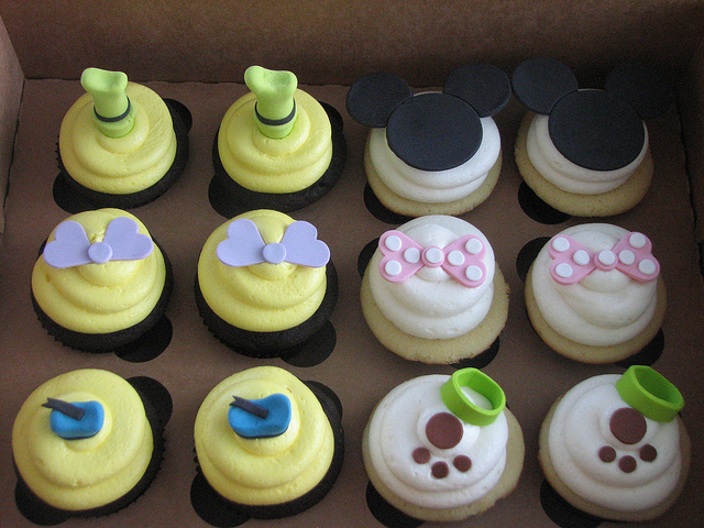 Disney World Mickey Mouse Cupcakes