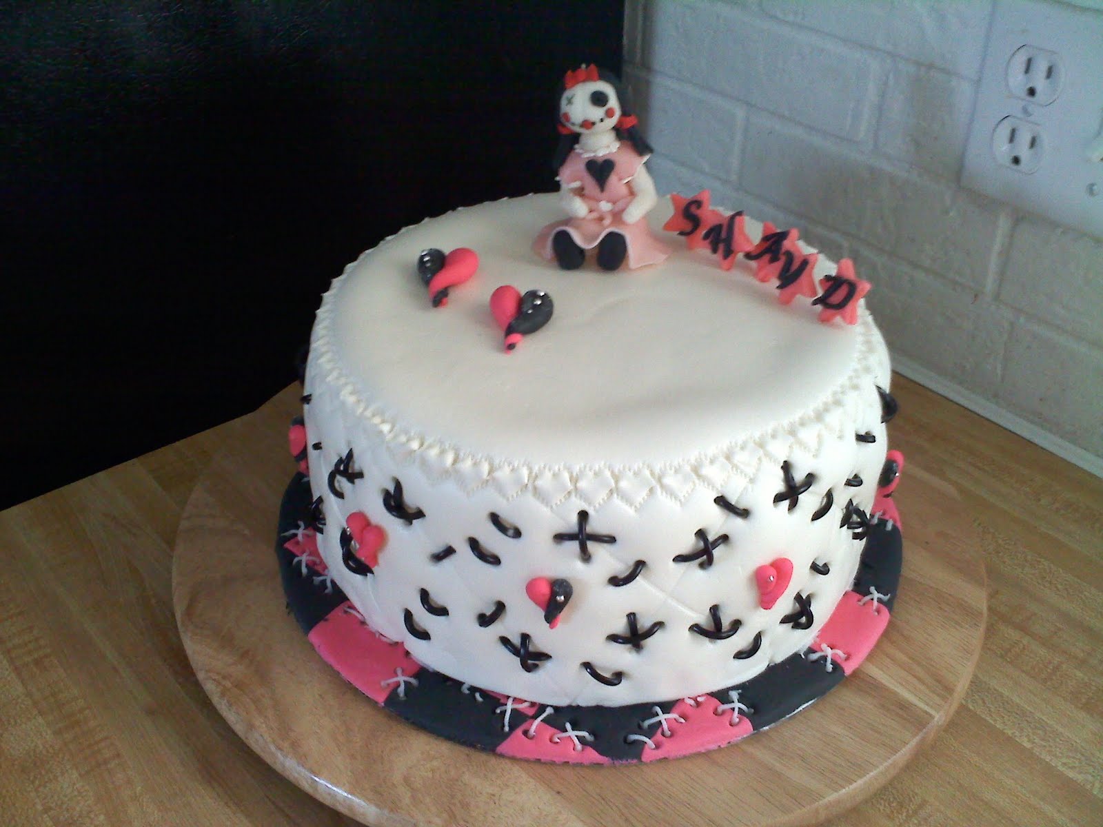 Emo Birthday Cake