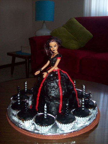 Emo Birthday Cake