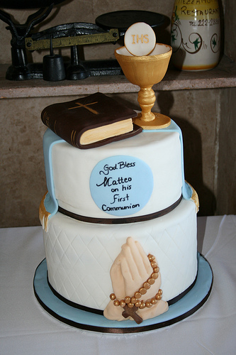 First Communion Cake