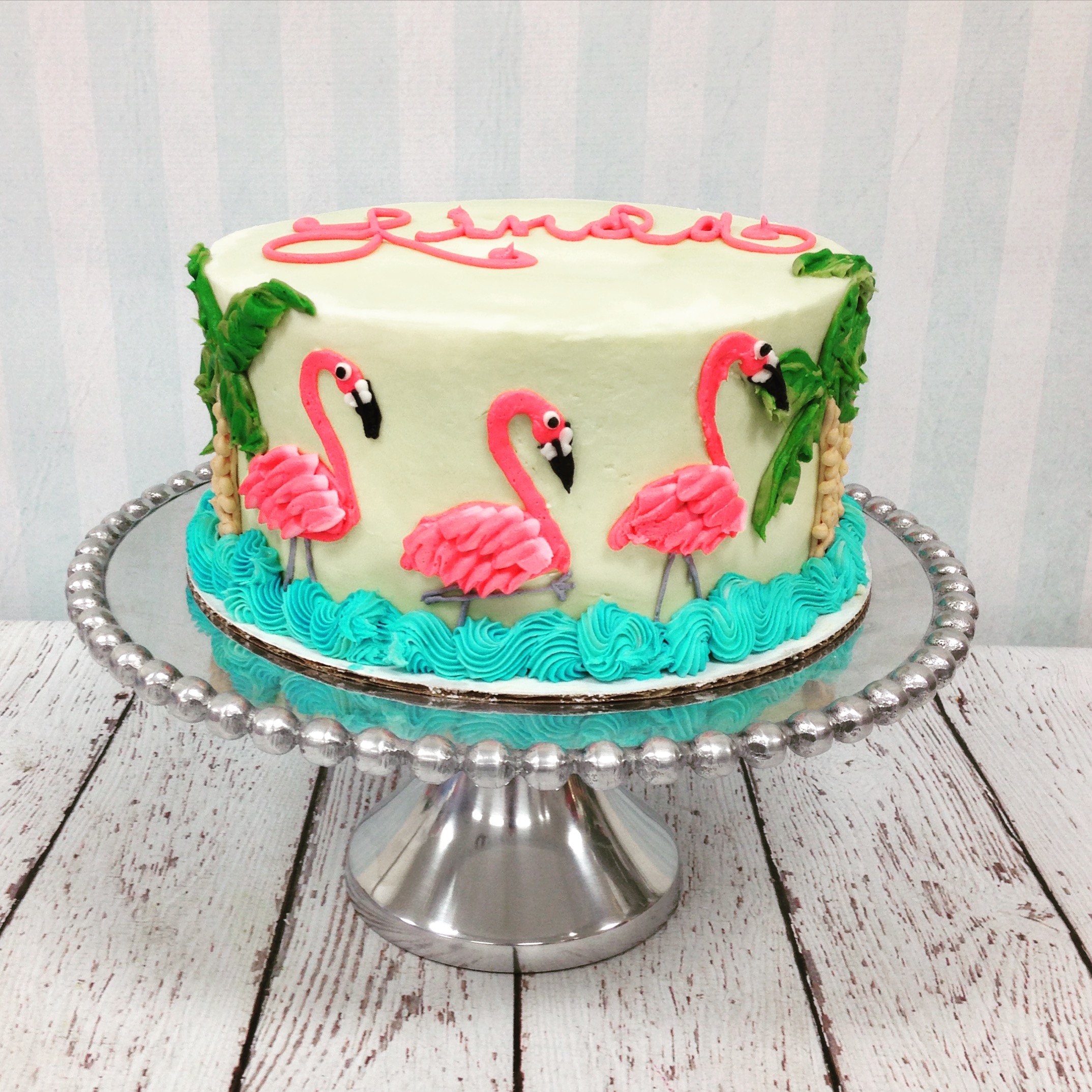 Flamingo Cake