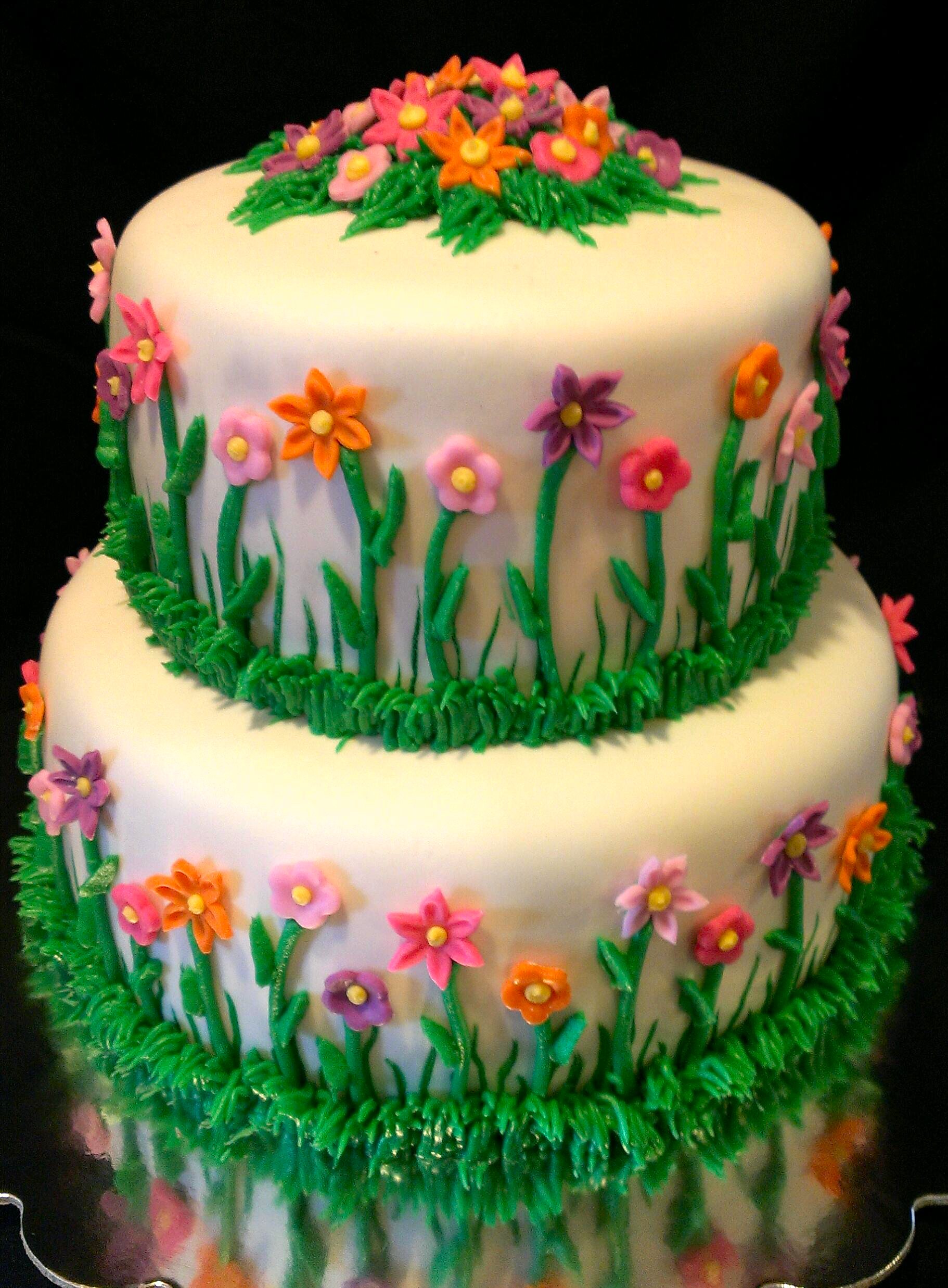 Flower Garden Cake