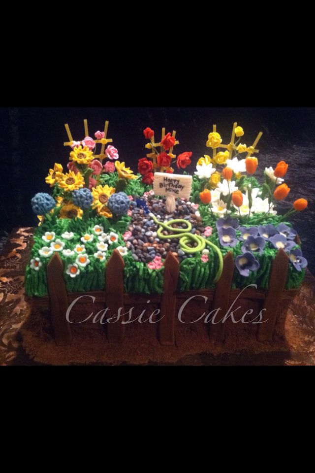 Flower Garden Cake