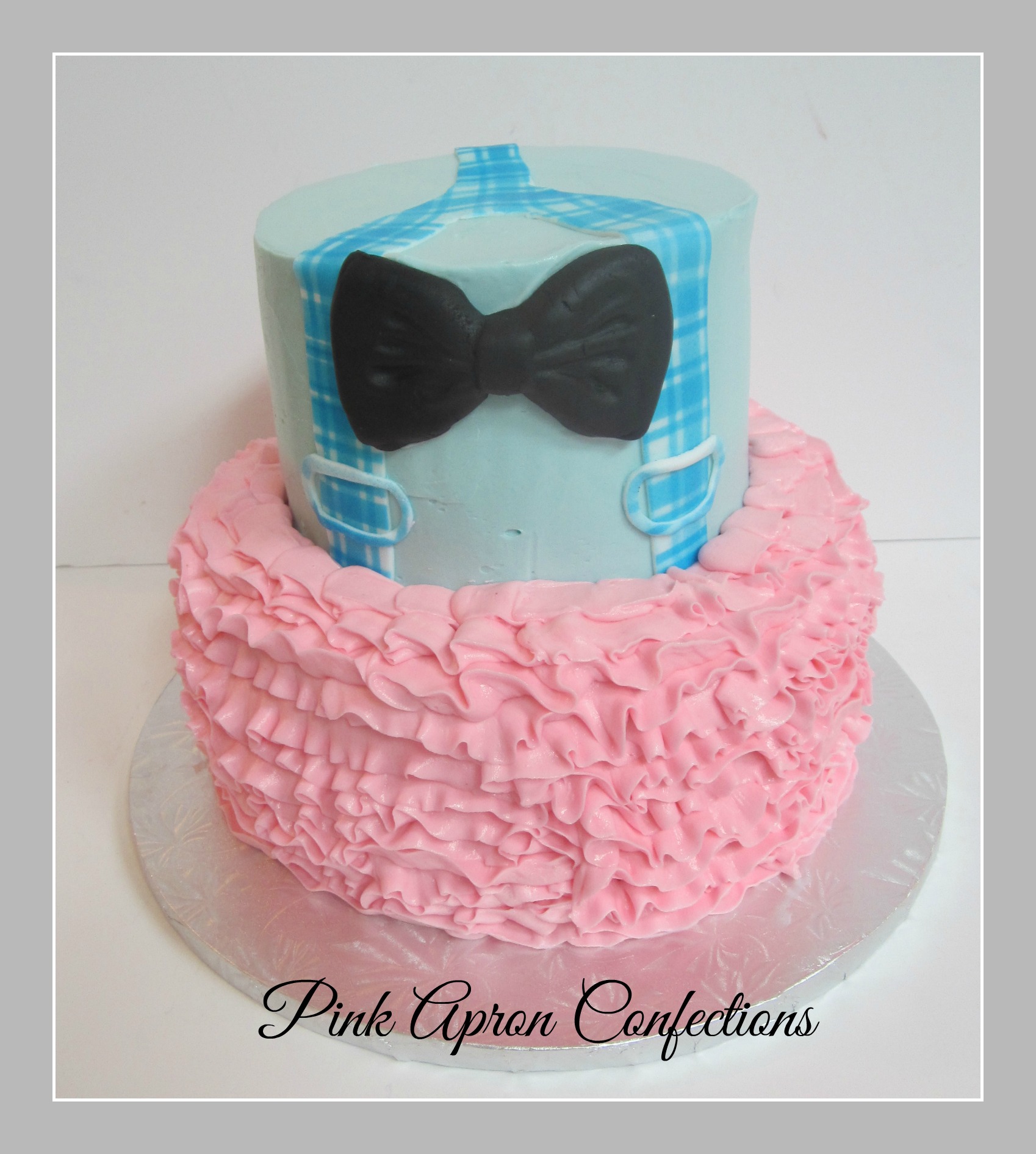 Gender Reveal Baby Shower Cake