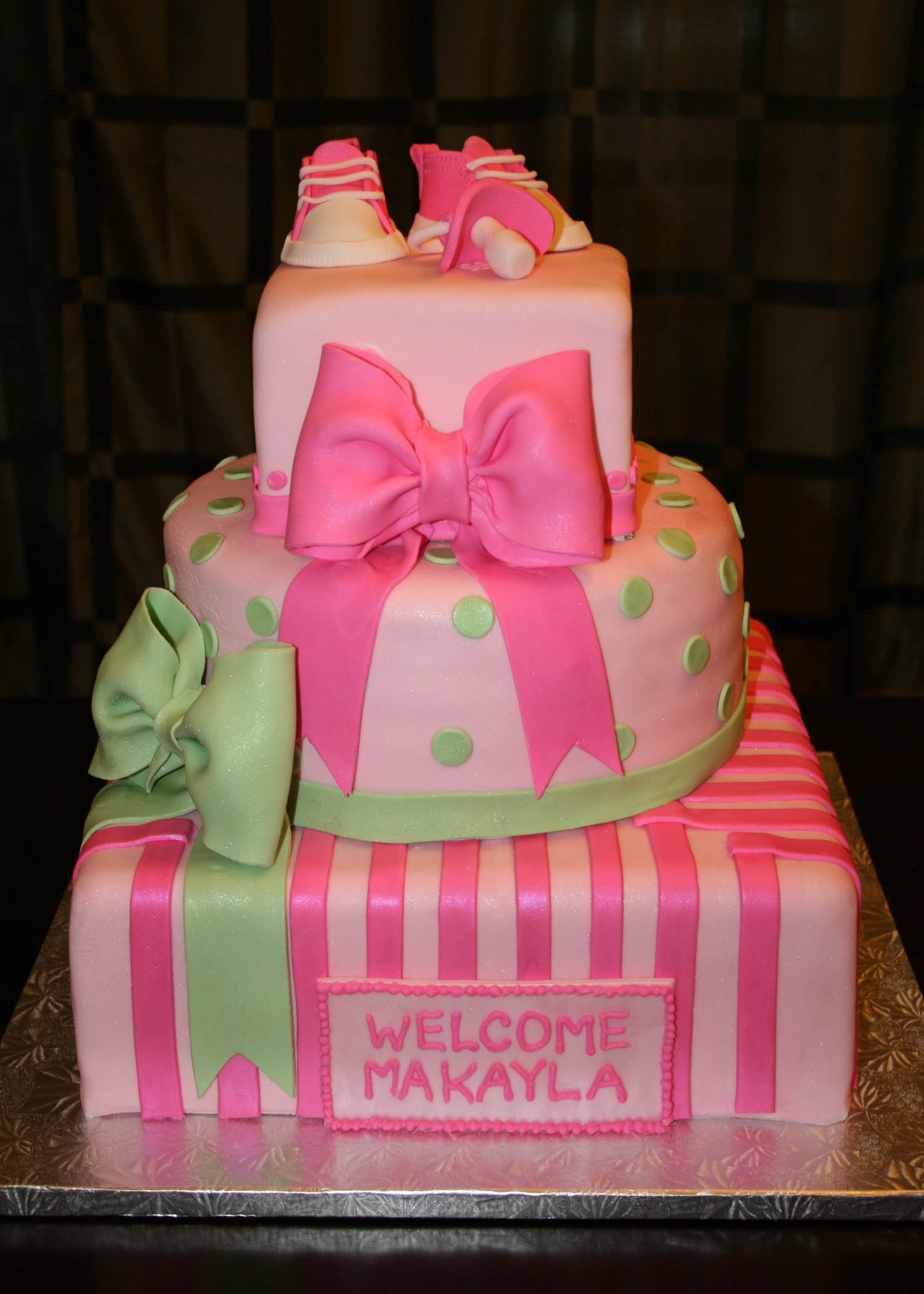 Girl Baby Shower Cake