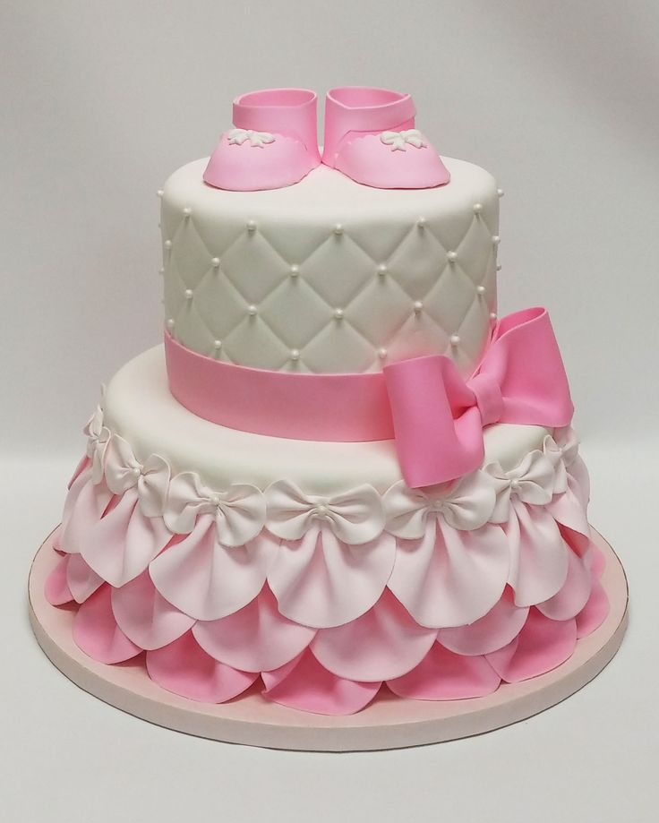 Girl Baby Shower Cake