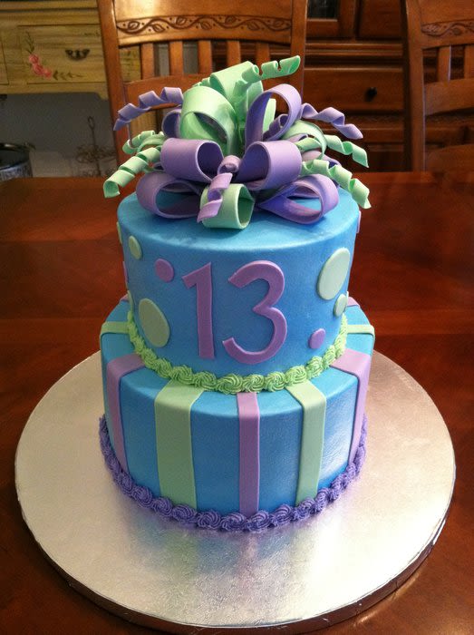 Girls 13th Birthday Cake Ideas