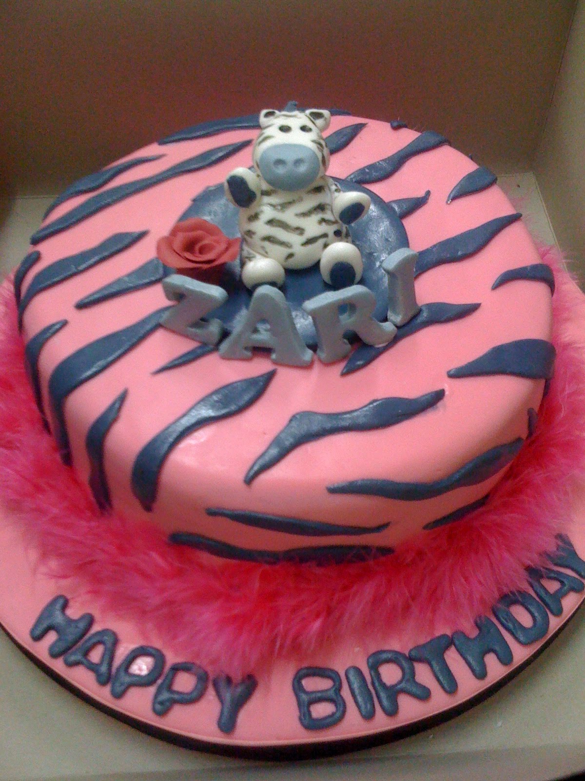 Girly Birthday Cake