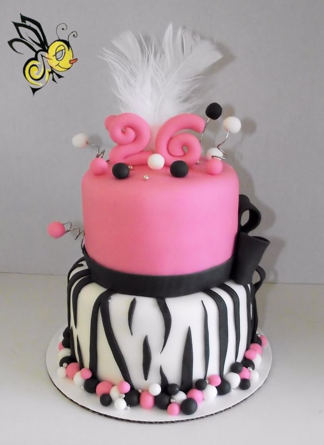 Girly Birthday Cake