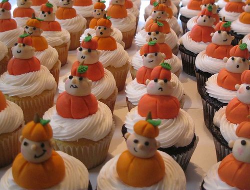 8 Photos of Halloween Baby Shower Cake Cupcakes