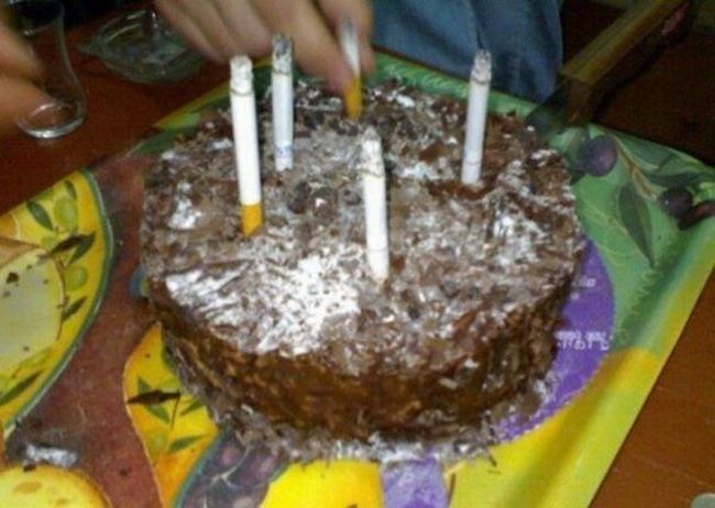 Happy Birthday Cake Fail