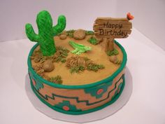 5 Photos of Southwestern Birthday Cakes