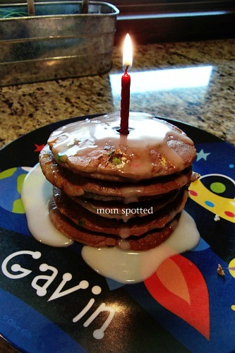 Happy Birthday Cake Pancakes