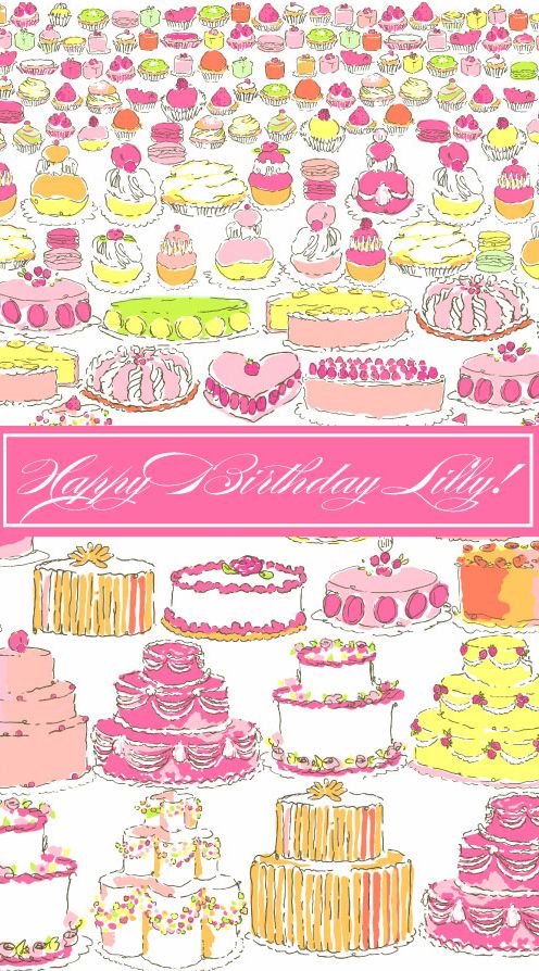 Happy Birthday Lilly Cake