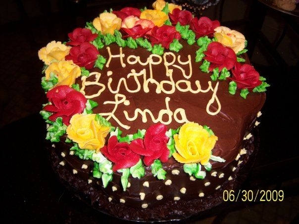 Happy Birthday Linda Cake