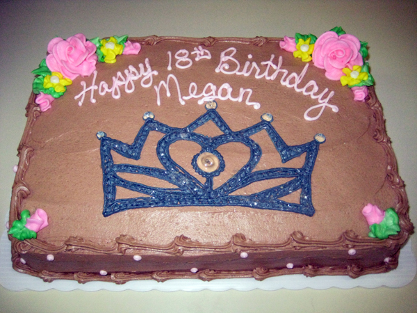 Happy Birthday Megan Cake