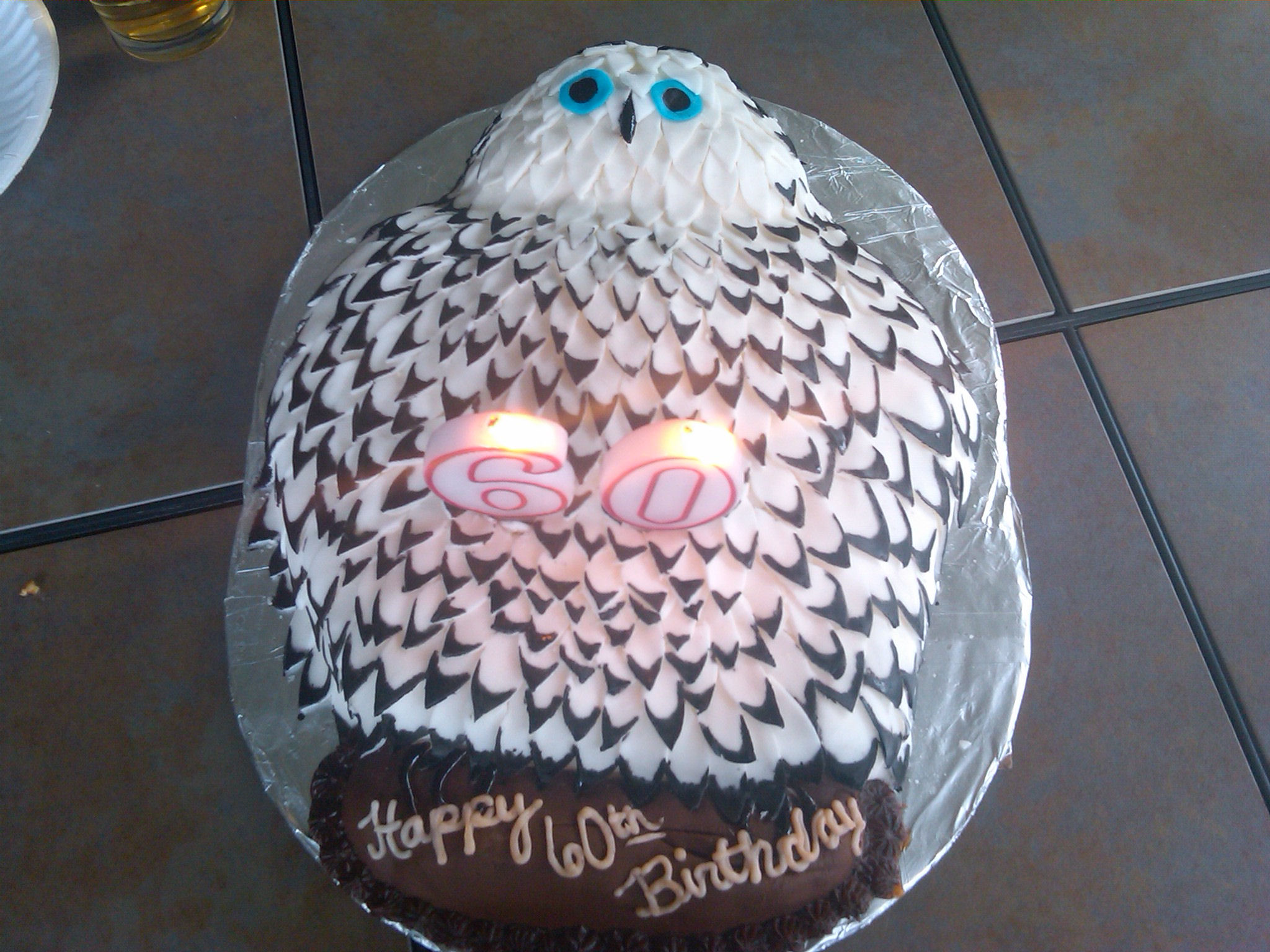 6 Photos of Owl 60th Birthday Cakes