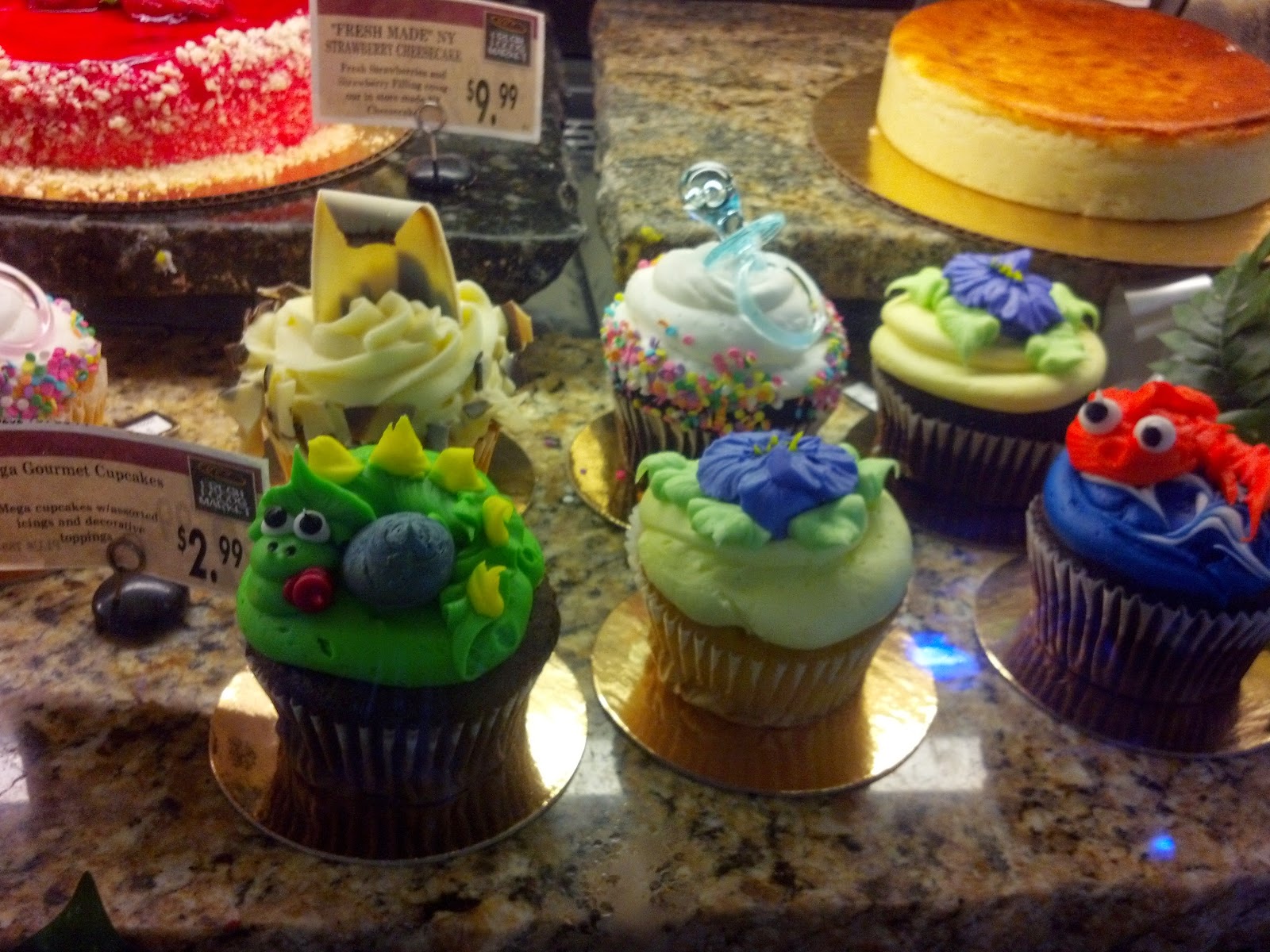 Harris Teeter Character Cupcakes