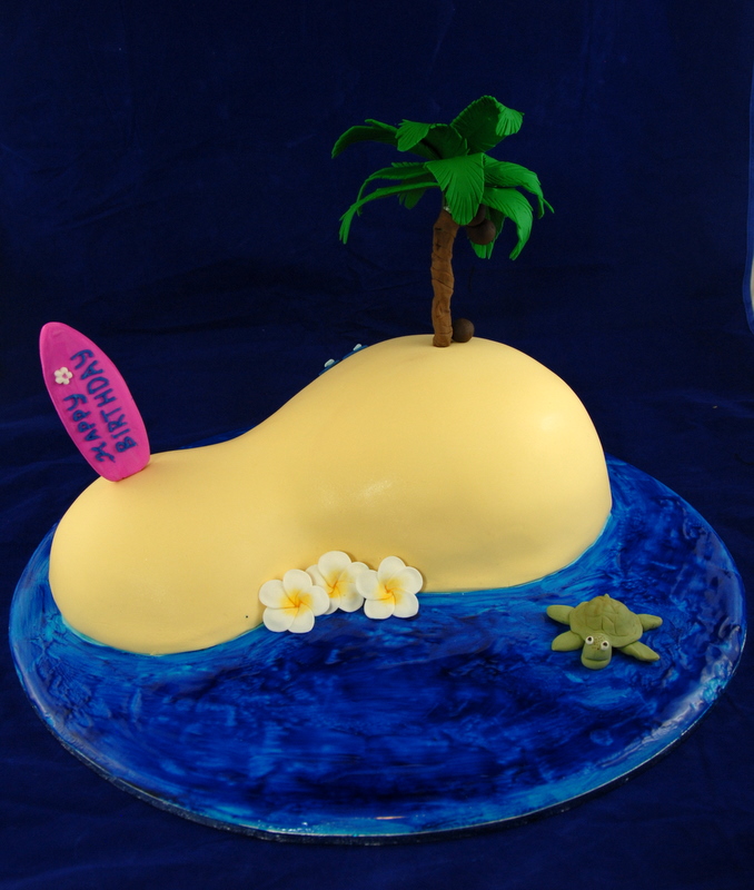 11 Photos of Birthday Cakes Hawaiian Islands