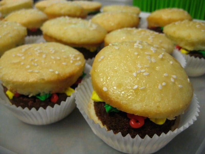 How to Make Cheeseburger Cupcakes