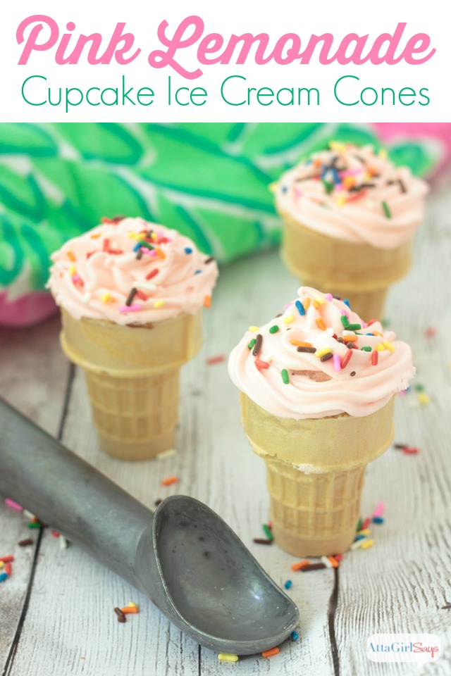 Ice Cream Cone Cupcakes