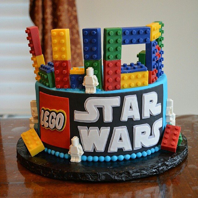 LEGO Star Wars Birthday Cake Ideas