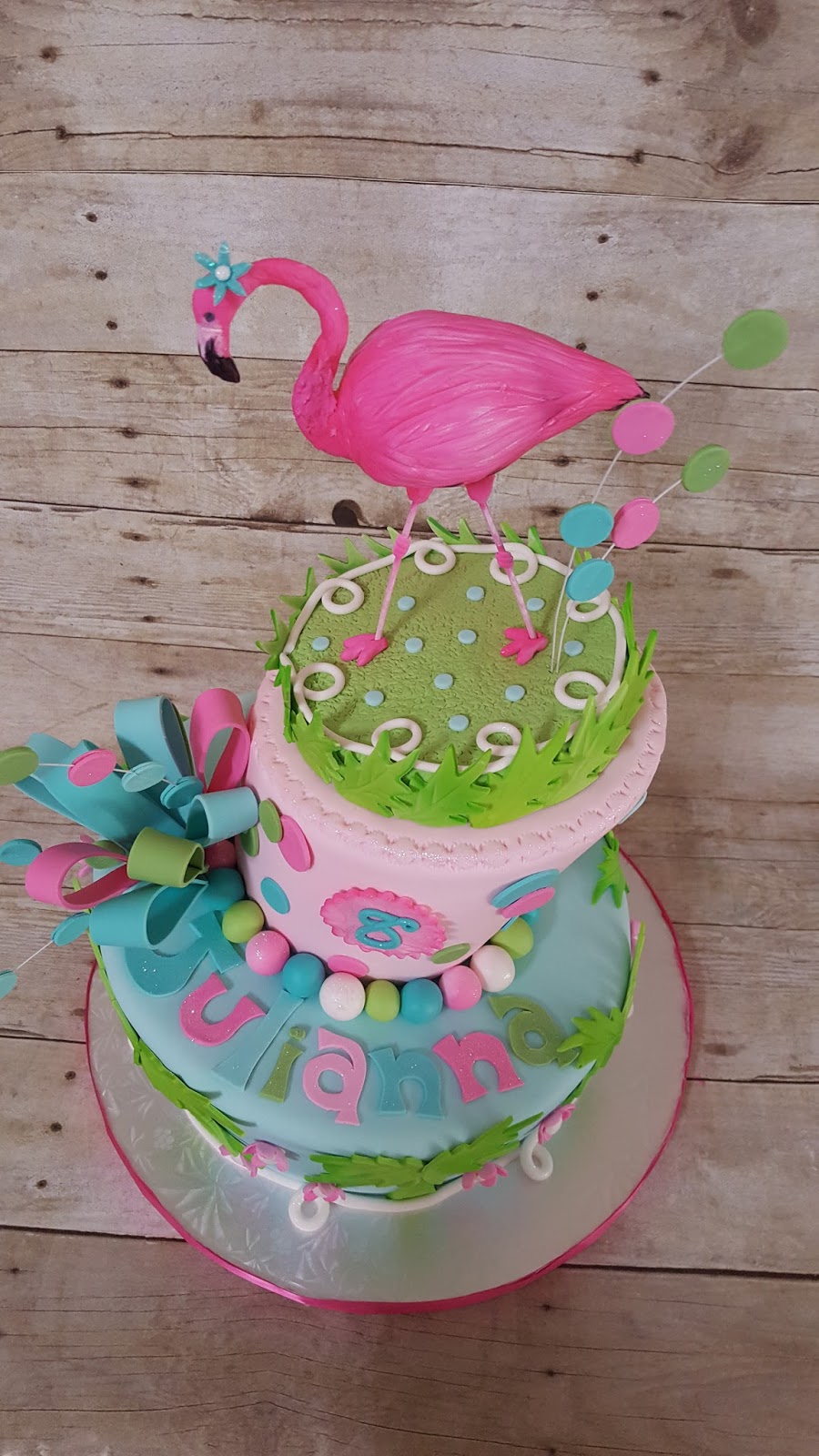 Lilly Pulitzer Birthday Cake