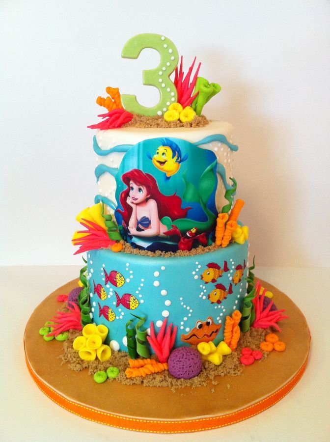 Little Mermaid Cake