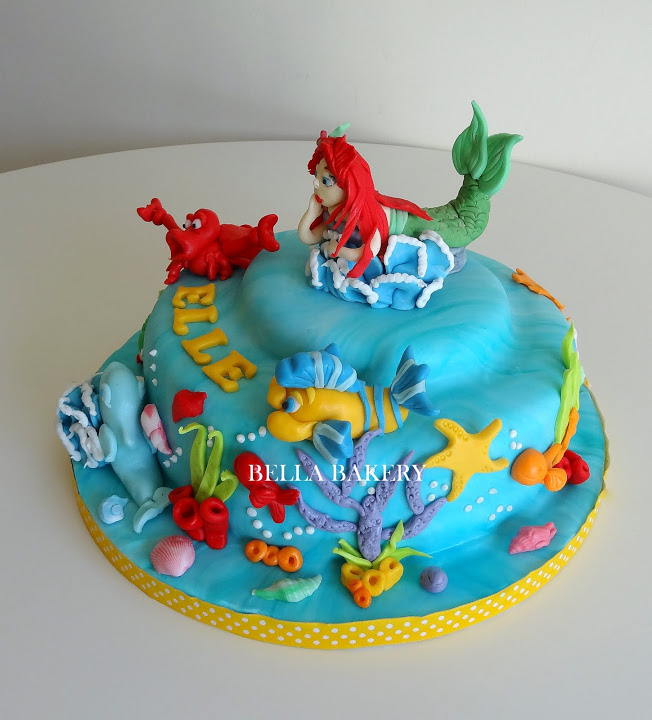 Little Mermaid Cake