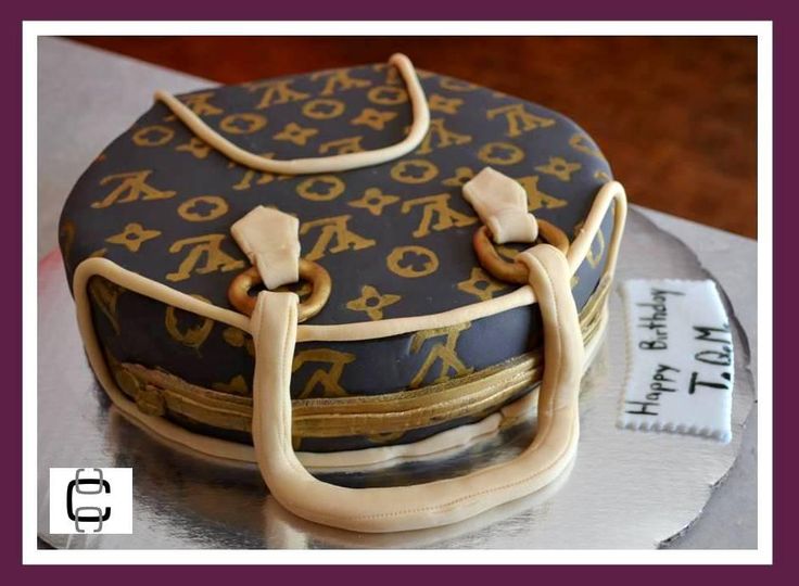 Louis Vuitton Fondant Cakes