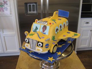 Magic School Bus Cake