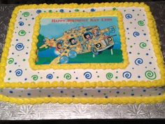 Magic School Bus Cake