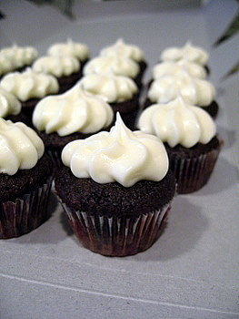 Mini Chocolate Cupcakes