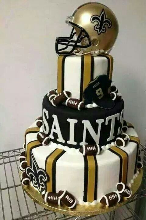 New Orleans Saints Cake