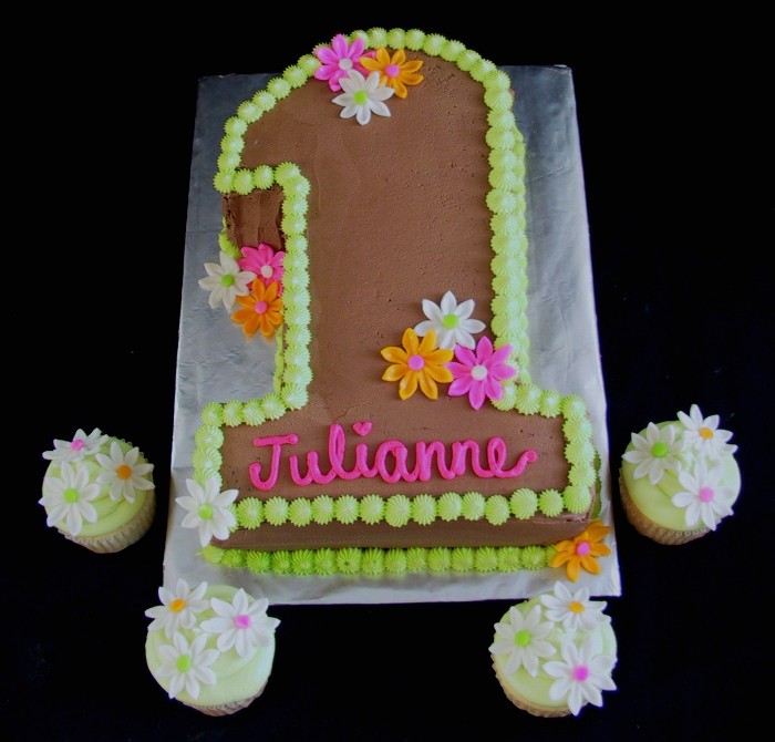 Number 1 Birthday Cakes for Girls