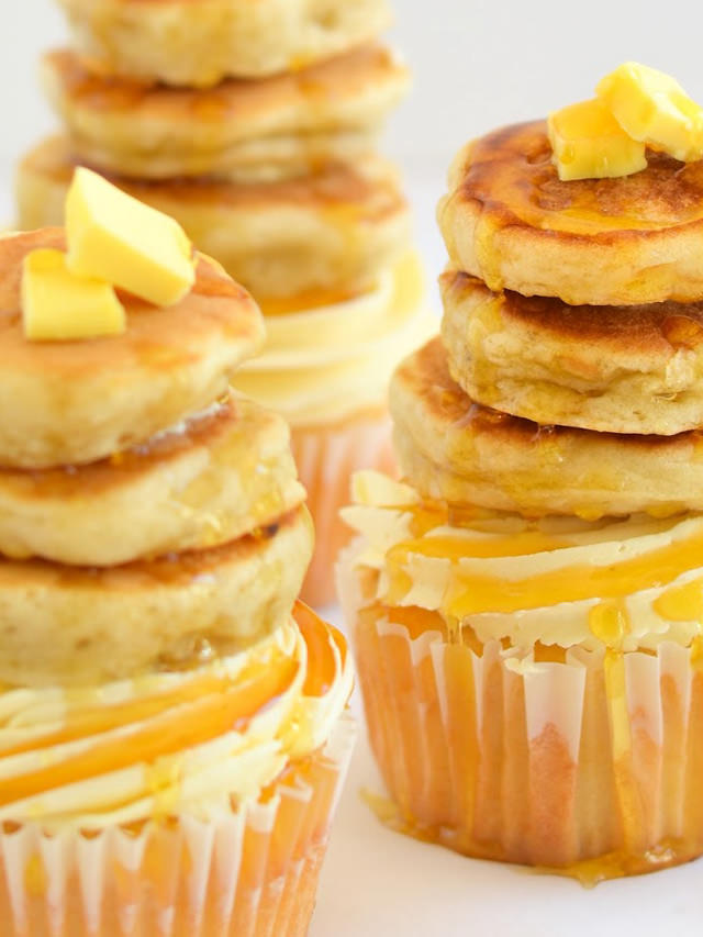 Pancake Cupcakes Recipe