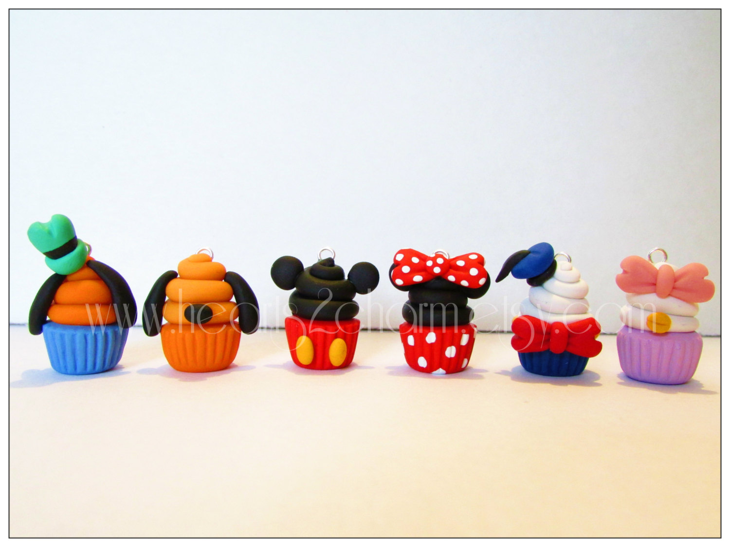 Polymer Clay Charms Disney