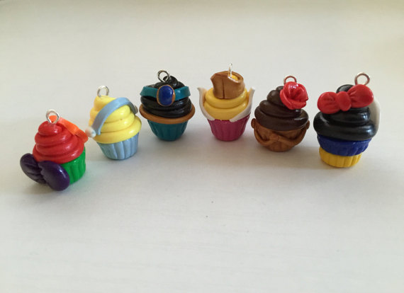 Polymer Clay Charms Disney