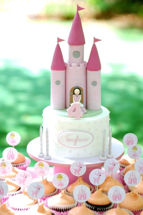 Princess Castle Cake