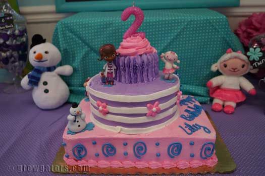 Publix Doc McStuffins Cake