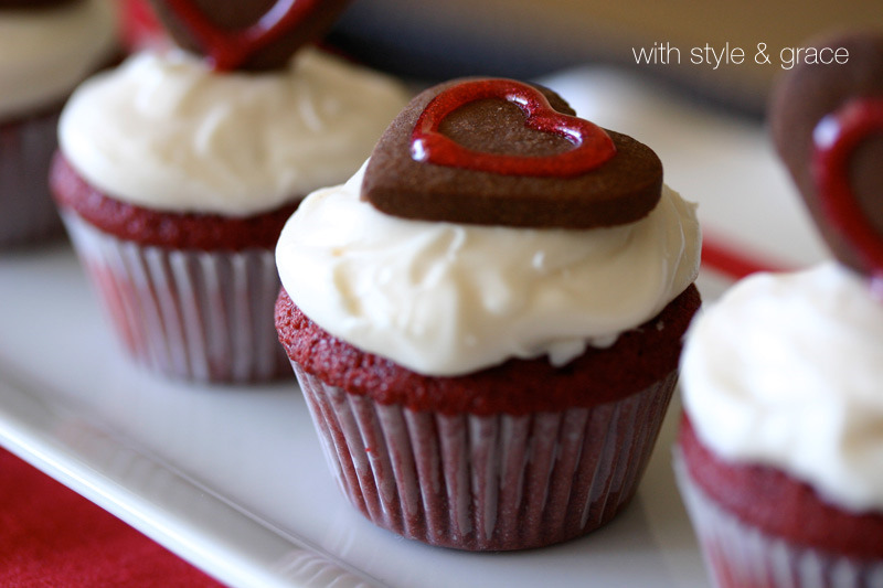 Red Velvet Valentine Cupcakes Ideas