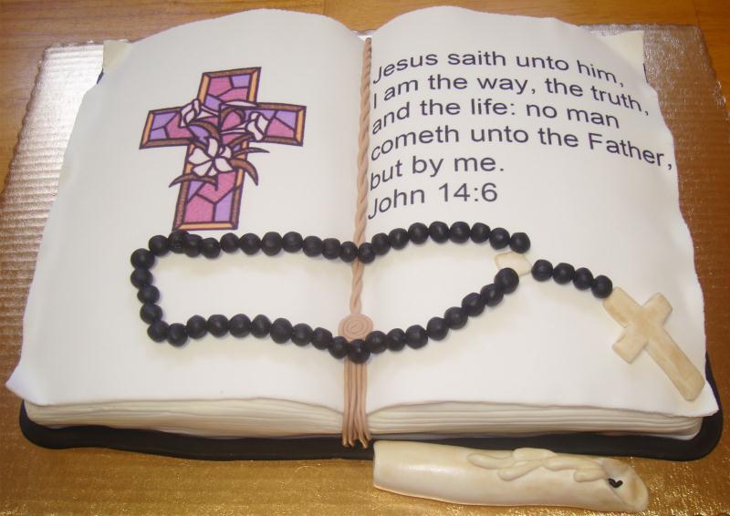 Religious Birthday Bible Cake