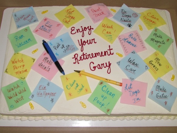 Retirement Cake